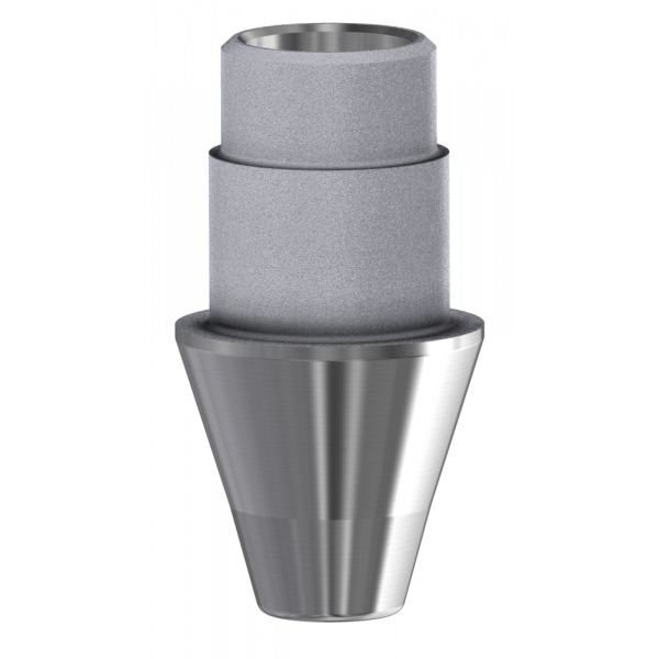 Ti Base on implant compatible with Straumann® Bone Level®