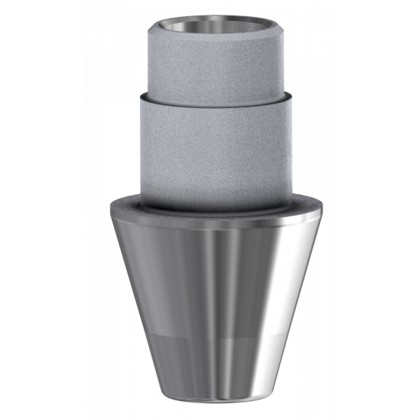 Ti Base on implant compatible with Straumann® Bone Level®