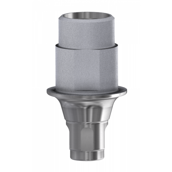 Ti Base on implant compatible with Straumann® Bone Level®