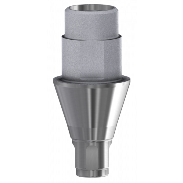 Ti Base on implant compatible with Straumann® Bone Level®