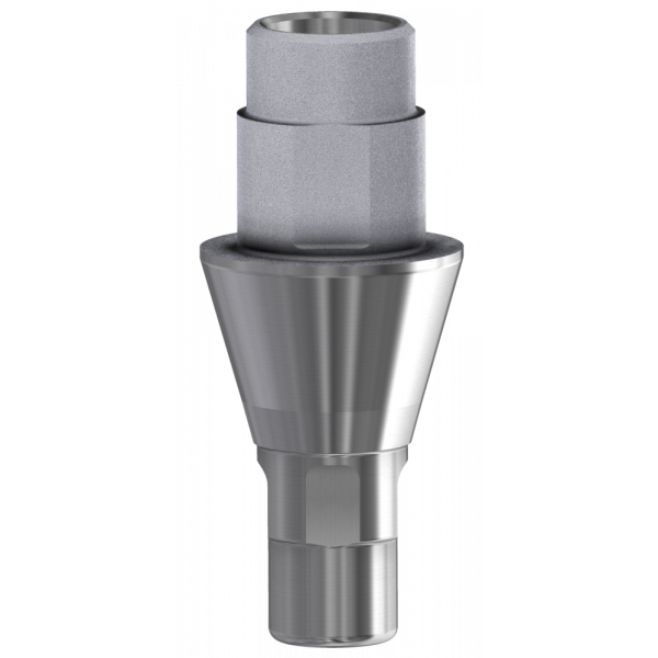 Ti Base on implant compatible with Straumann® Bone Level®