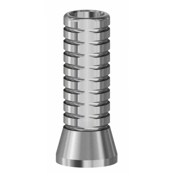 Temporary abutment compatible with Straumann® Tissue Level & Synocta®