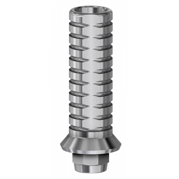 Temporary abutment compatible with Straumann® Tissue Level & Synocta®