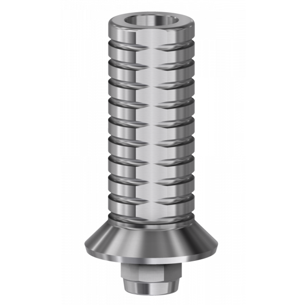 Temporary abutment compatible with Straumann® Tissue Level & Synocta®