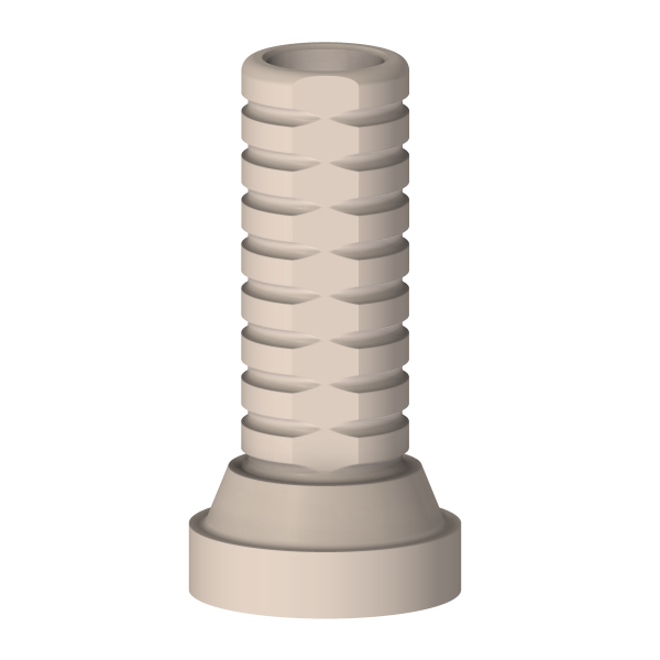 Temporary abutment PEEK compatible with Multi-Unit®