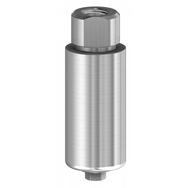 Pre-milled blank compatible with Zimmer® Internal Hex
