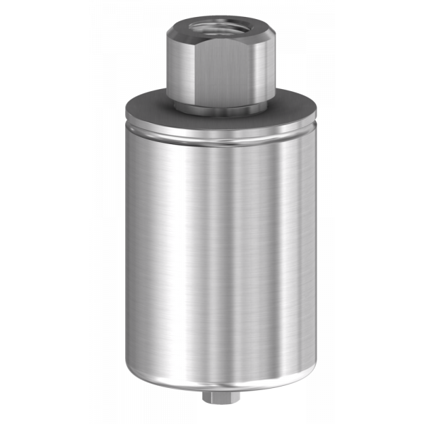 Pre-milled blank compatible with Zimmer® Internal Hex