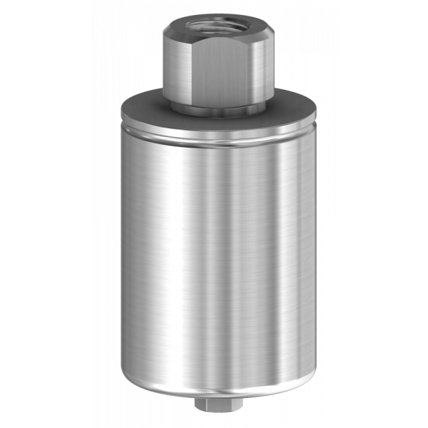 Pre-milled blank compatible with Zimmer® Internal Hex