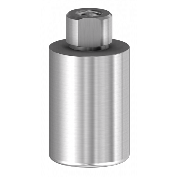 Pre-milled blank compatible with Nobel Brånemark®