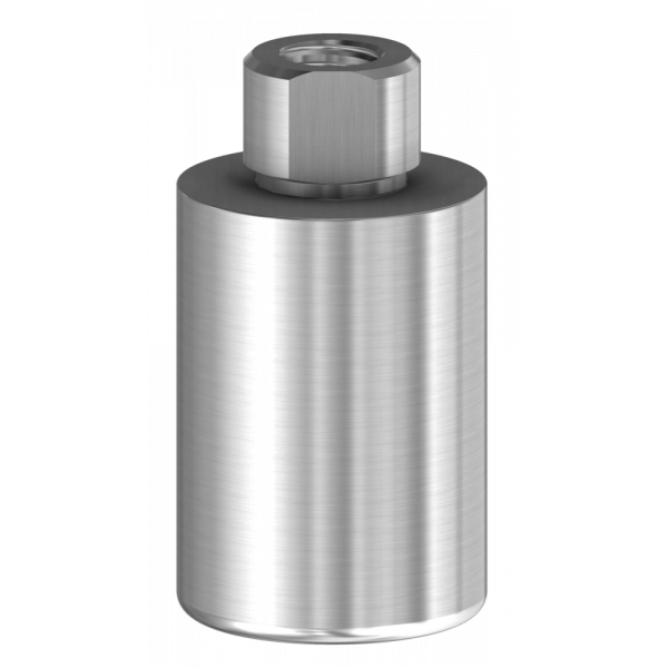 Pre-milled blank compatible with 3i® Osseotite®