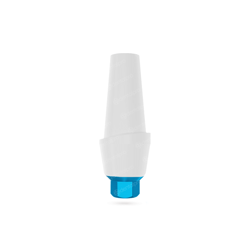 Straight Aesthetic Anatomic Zirconia Abutment Titanium Base - Internal Hex (SP)