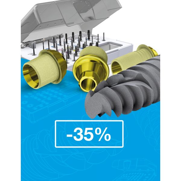 Initial kit with abutments